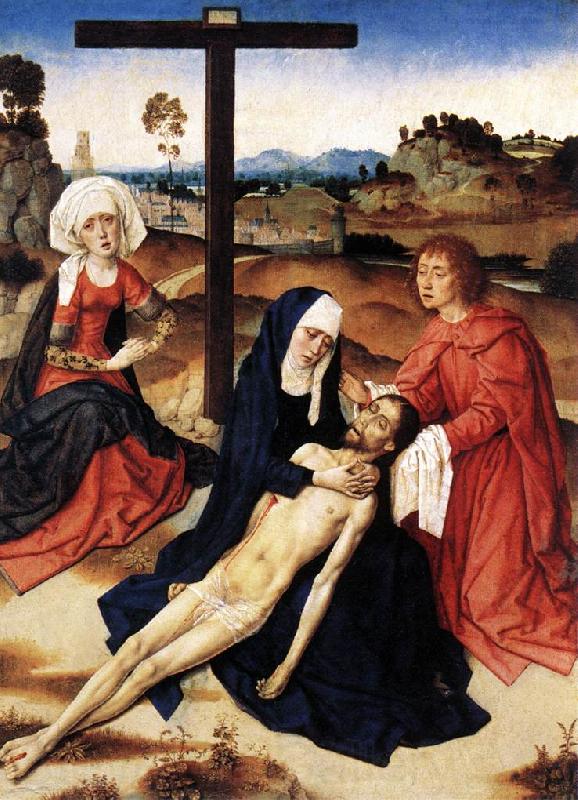 BOUTS, Dieric the Elder The Lamentation of Christ fg Norge oil painting art